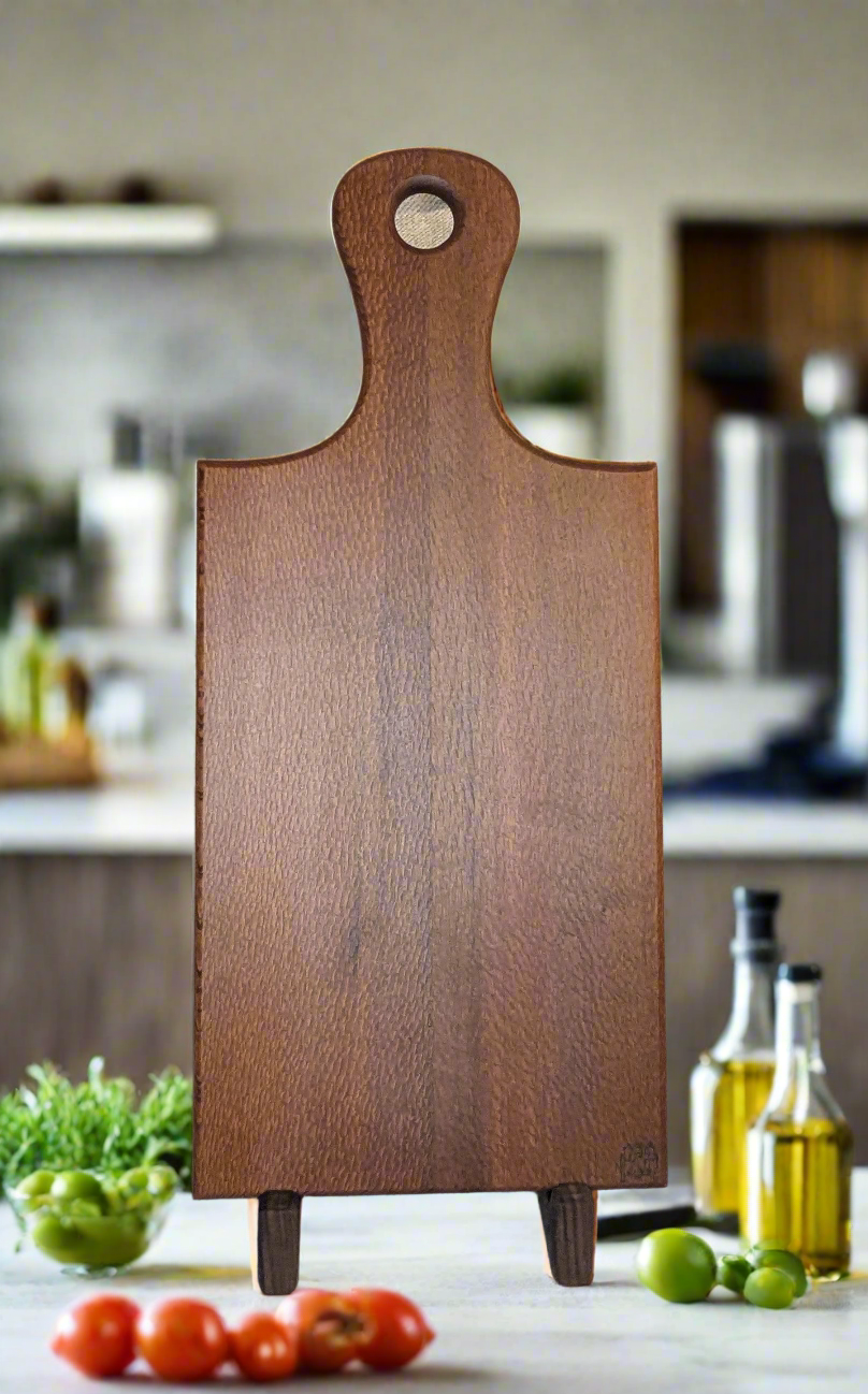 Leopard Wood Cutting/Charcuterie Board (Exotic)