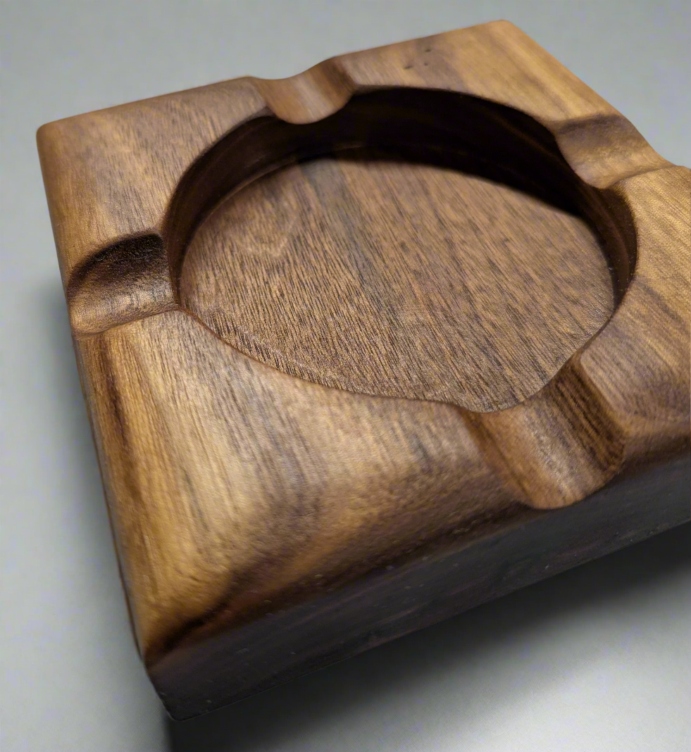 Black Walnut Cigar Ashtray