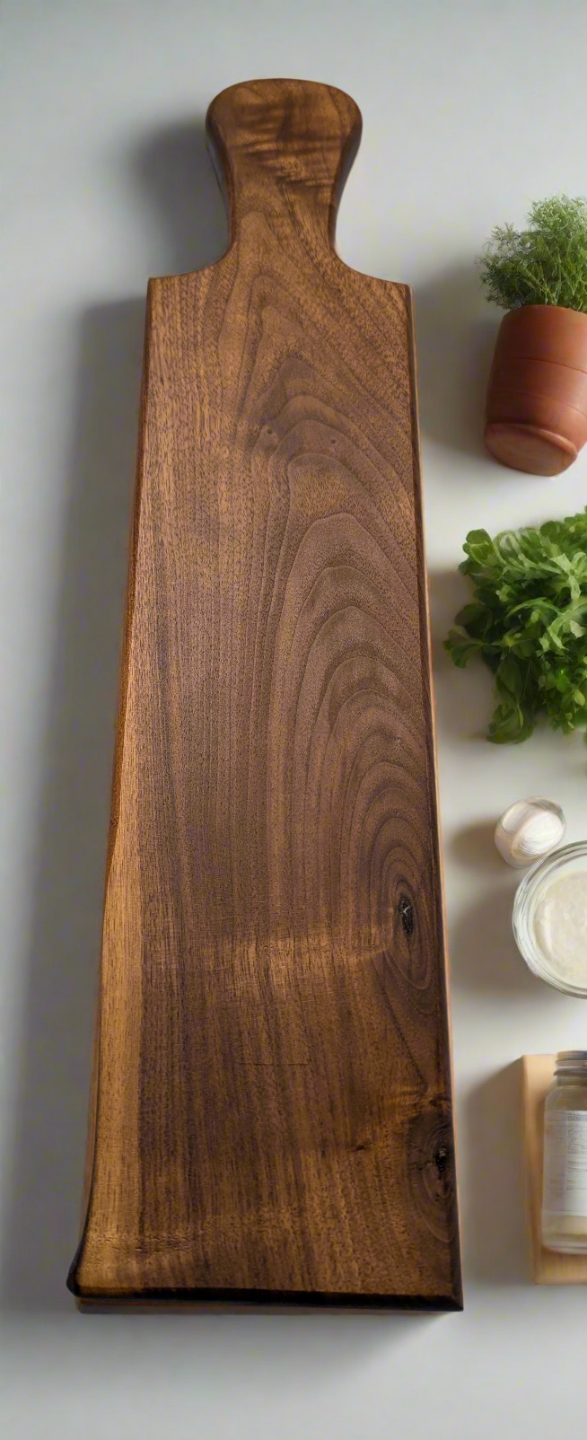 Live Edge Black Walnut Charcuterie Board