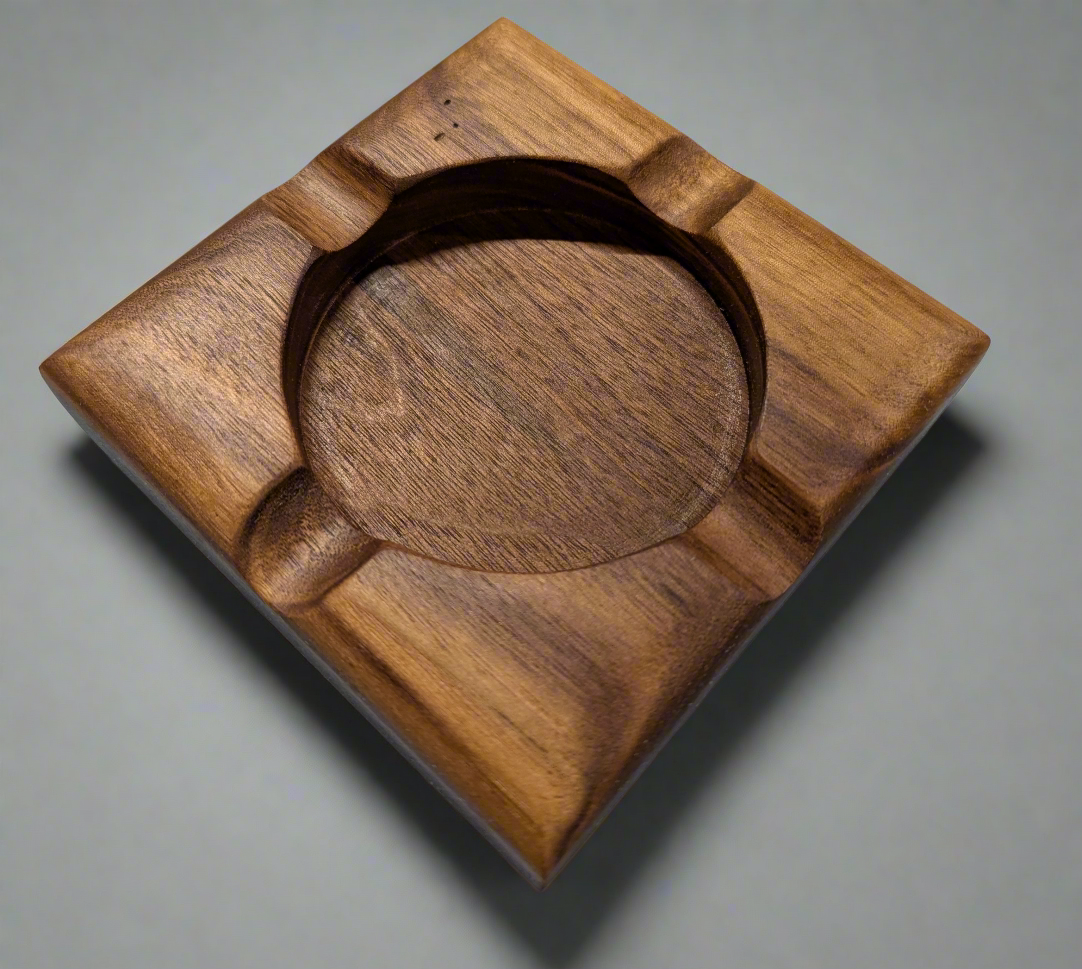 Black Walnut Cigar Ashtray