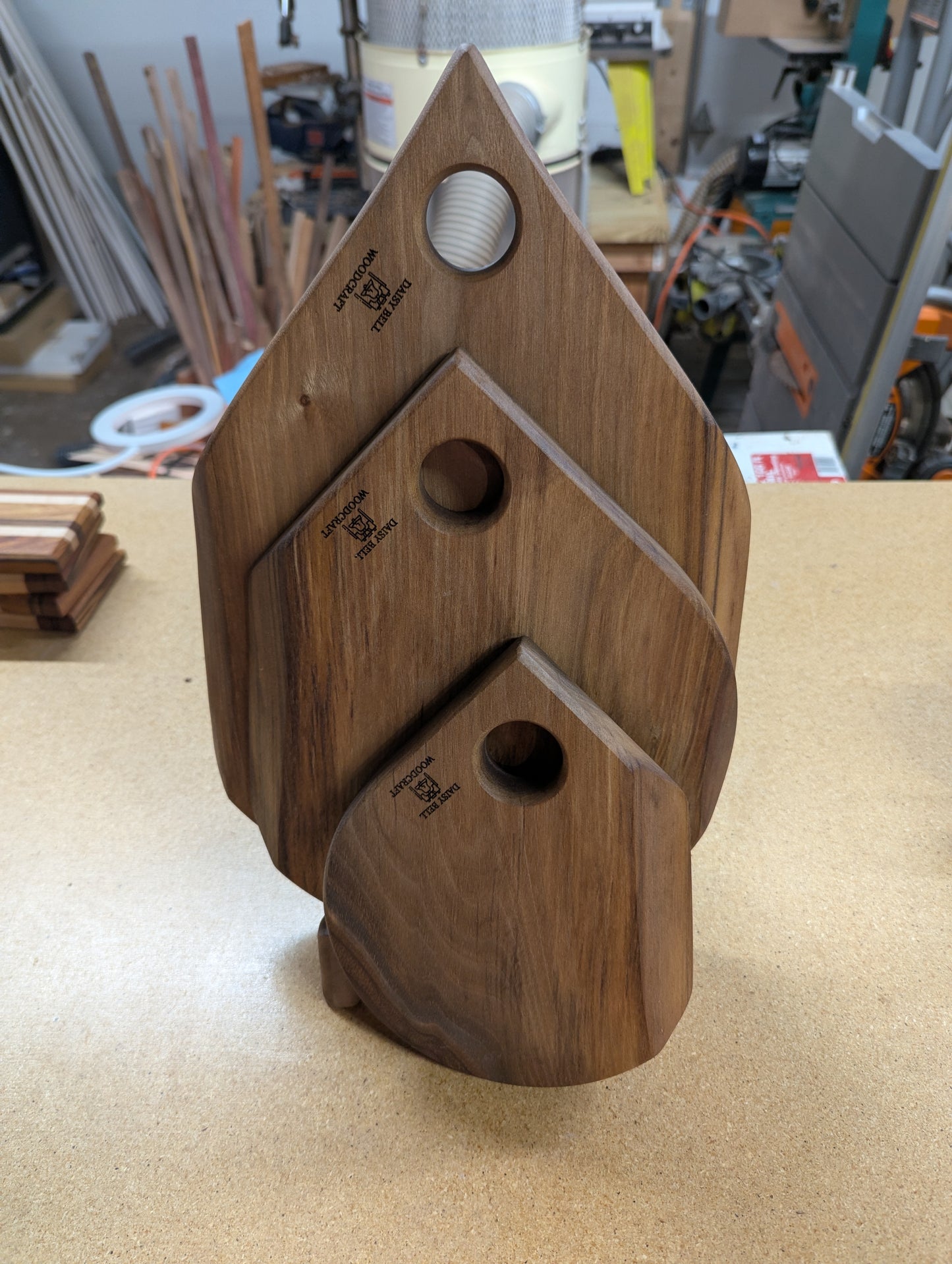 "Teardrop" Set Black Walnut