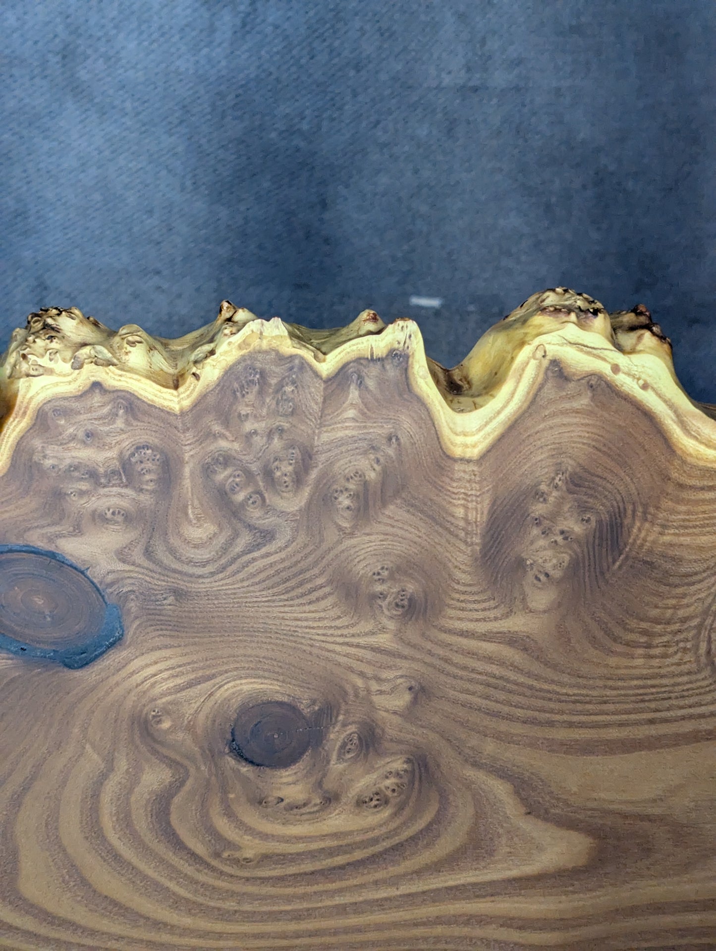 Custom Russian Olive Wood Charcuterie Board
