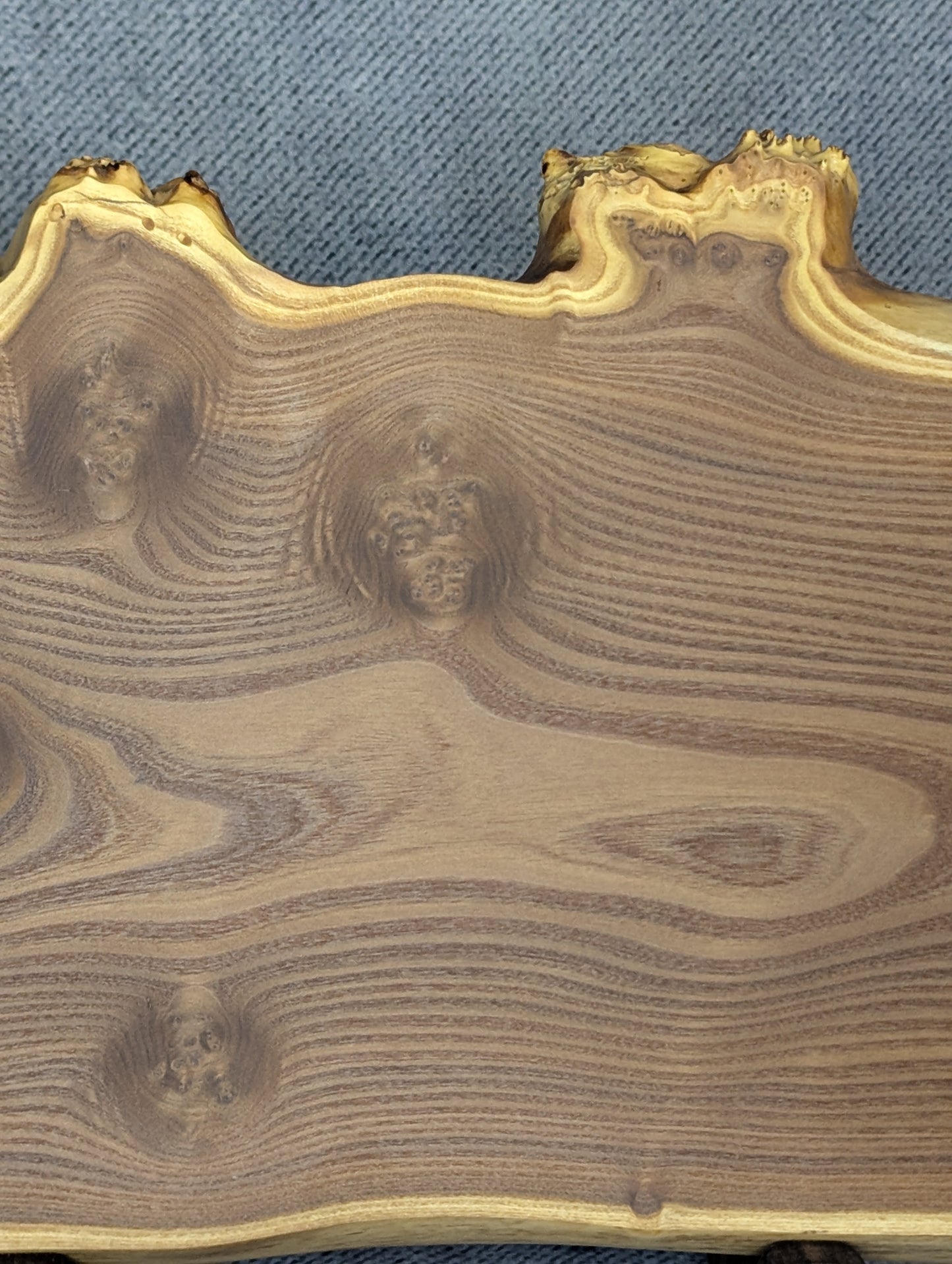 Custom Russian Olive Wood Charcuterie Board