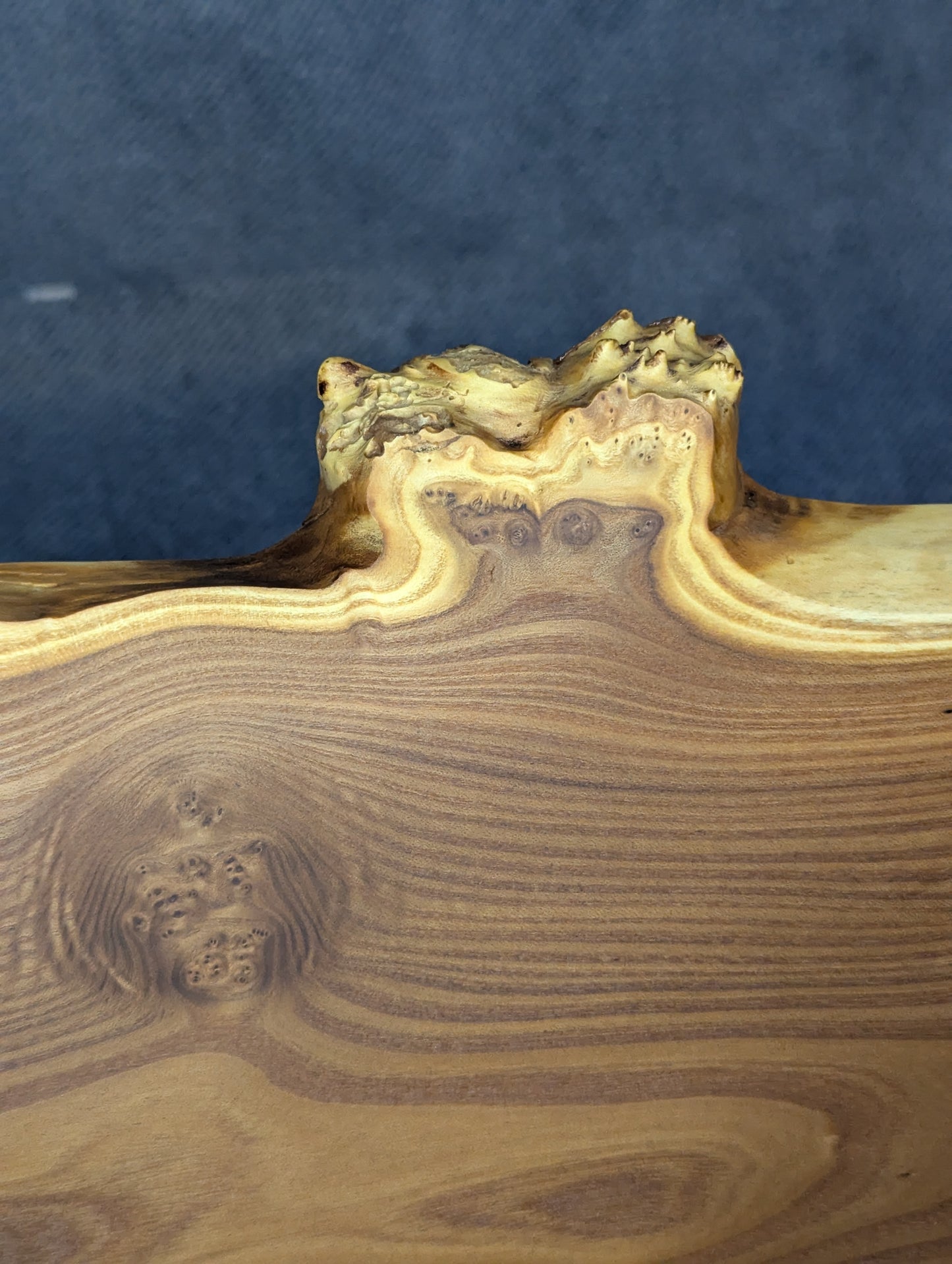 Custom Russian Olive Wood Charcuterie Board