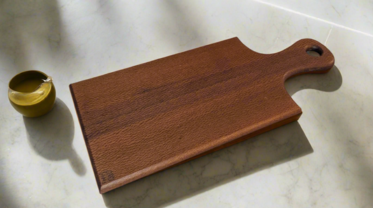 Leopard Wood Cutting/Charcuterie Board (Exotic)