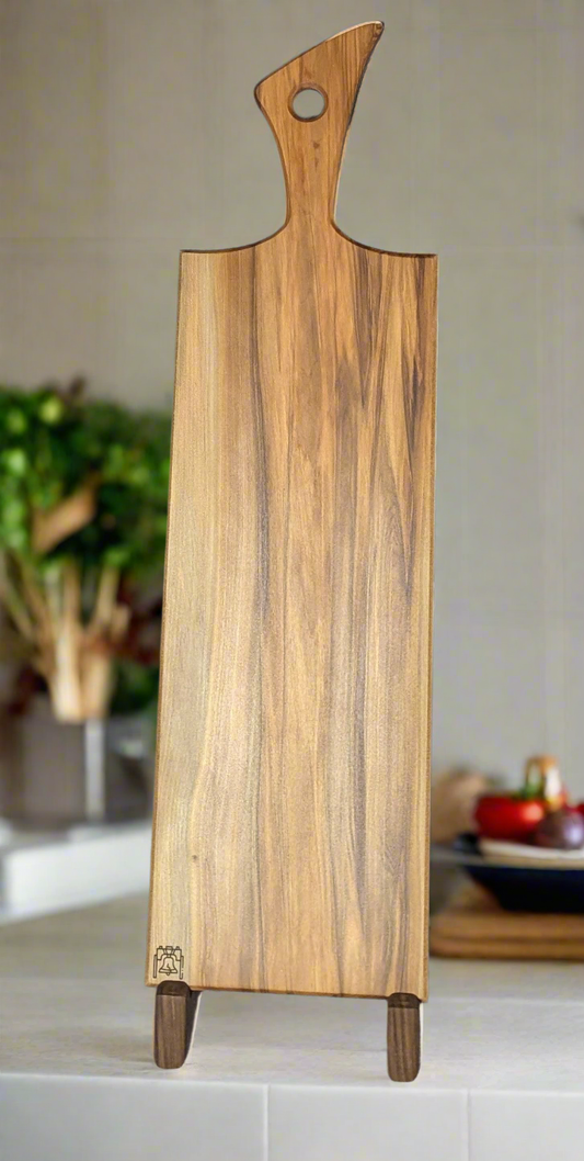 Red Gum Eucalyptus Board With Flared Handle