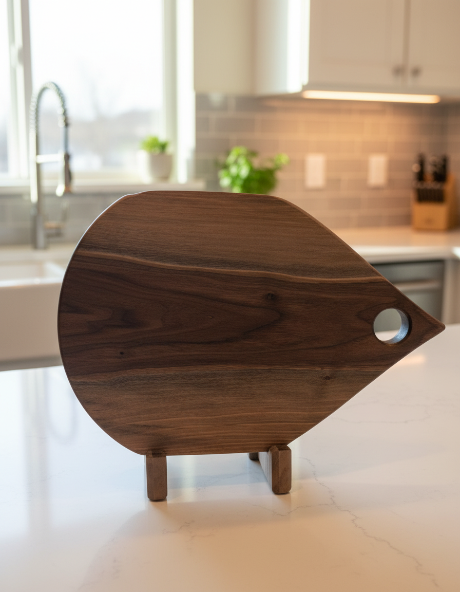 "Teardrop" Set Black Walnut