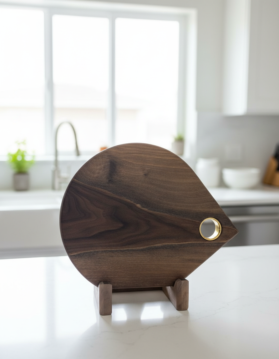 "Teardrop" Set Black Walnut