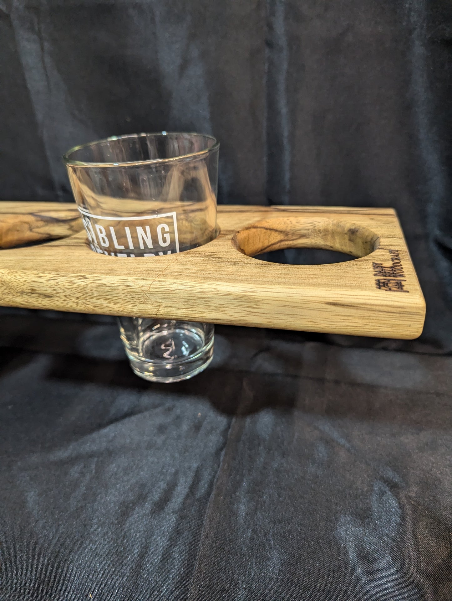 Black Limba Large Pint Glass Flight (Exotic)